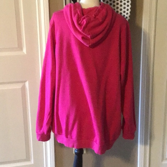Adidas Pink Hoodie 3X - Picture 5 of 6
